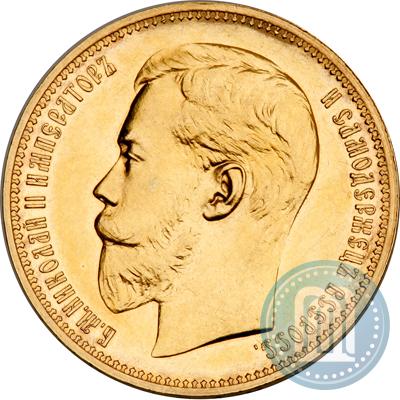 Picture 37,5 roubles - 100 francs 1902 year (*) 