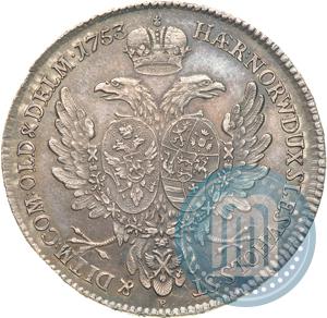 Фото Талер 1753 года P "Альбертусталер"