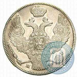 Picture 30 kopecks - 2 złotych 1839 year MW 