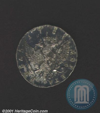 Picture 1 rouble 1756 year СПБ-ЯI 
