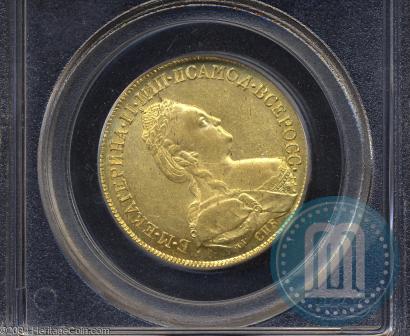Picture 10 roubles 1783 year СПБ 