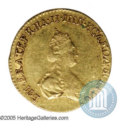 Фото 1 рубль 1779 года  