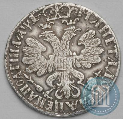 Фото Полтина 1705 года  "Портрет работы Ф. Алексеева"