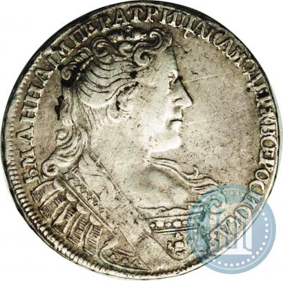 Фото Полтина 1731 года  