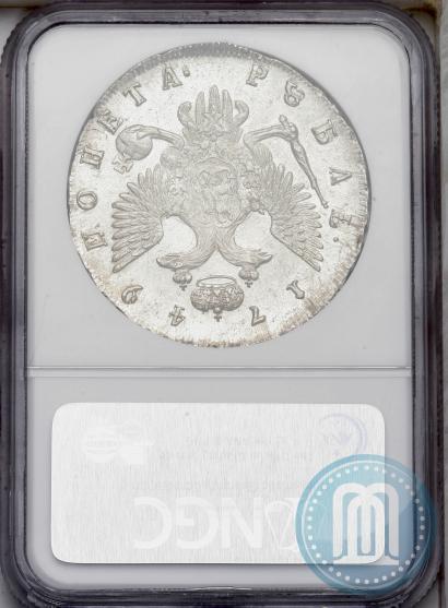 Picture 1 rouble 1749 year СПБ 