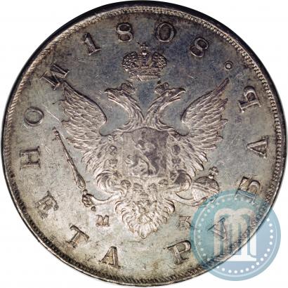 Picture 1 rouble 1808 year СПБ-МК 