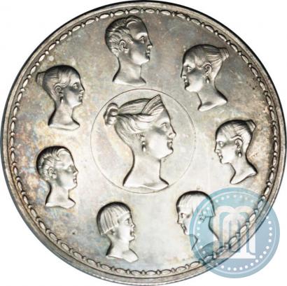 Фото 1,5 рубля - 10 злотых 1836 года П.У. "Семейный"