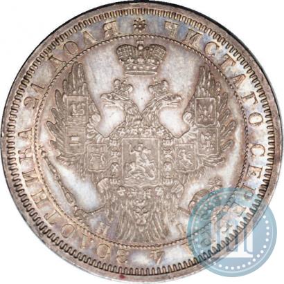Picture 1 rouble 1855 year СПБ-HI 