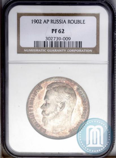 Picture 1 rouble 1902 year (АР) 