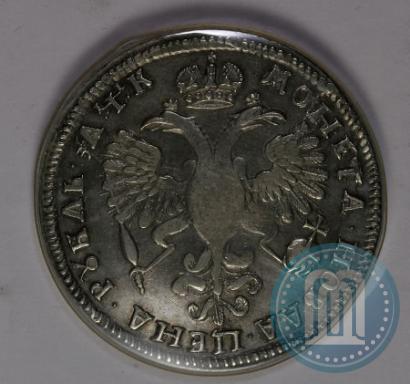 Picture 1 rouble 1720 year OK "Portrait in armour"