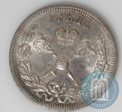 Picture 1 rouble 1896 year (АГ) "On the coronation of the Emperor Nicholas II"