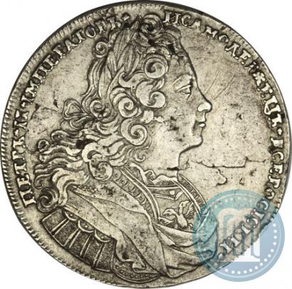 Picture 1 rouble 1727 year  "Moscow type"