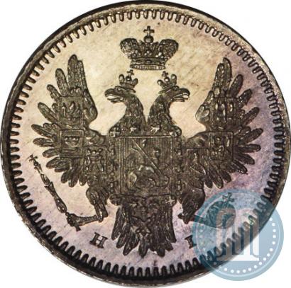 Picture 5 kopecks 1854 year СПБ-HI 