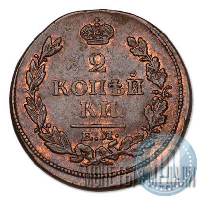 Picture 2 kopecks 1813 year ЕМ-НМ 