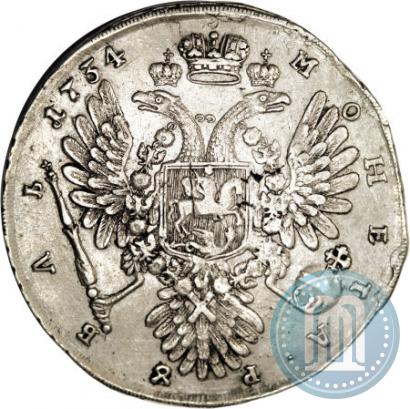 Picture 1 rouble 1734 year  "Type of 1734"