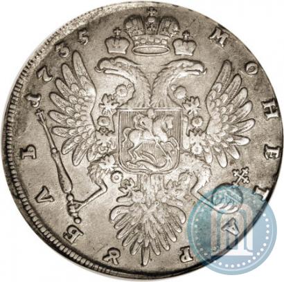 Picture 1 rouble 1735 year  