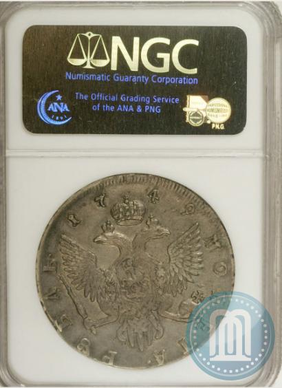 Picture 1 rouble 1749 year СПБ 
