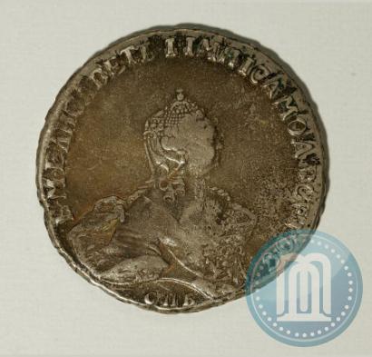 Picture 1 rouble 1756 year СПБ-IМ 