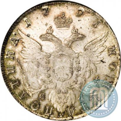 Picture Poltina 1791 year СПБ-ЯА 