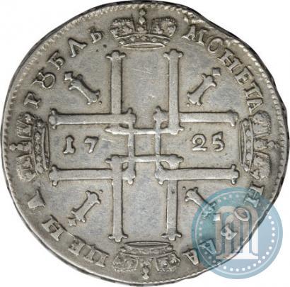 Picture 1 rouble 1725 year OK "Portrait in ancient armour"