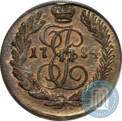 Фото Полушка 1784 года КМ 