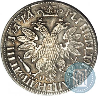 Фото Полтина 1704 года МД "Портрет работы Ф. Алексеева"