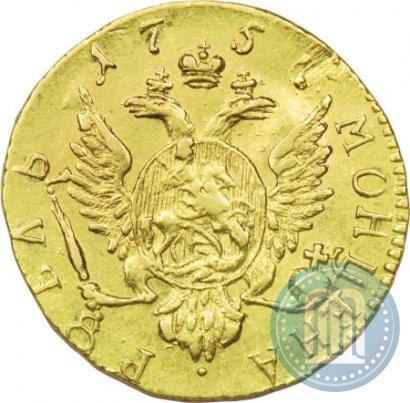 Фото 1 рубль 1756 года  