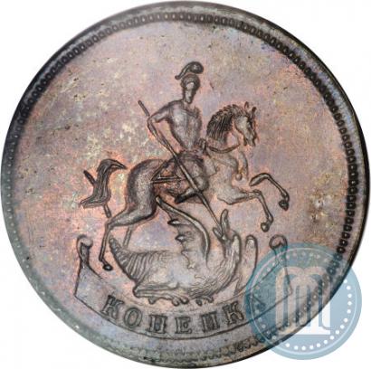 Picture 1 kopeck 1765 year  