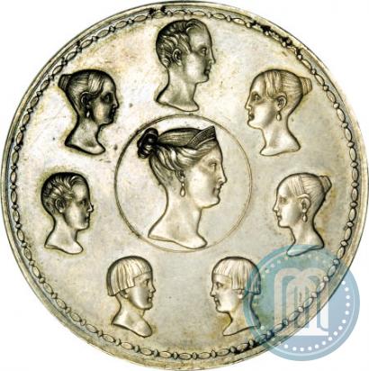 Picture 1,5 roubles - 10 złotych 1836 year П.У. "Family rouble"