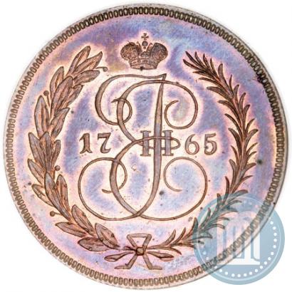 Picture 2 kopecks 1765 year  