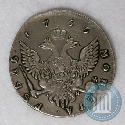 Picture 1 rouble 1756 year СПБ-IМ 