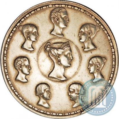 Picture 1,5 roubles - 10 złotych 1836 year П.У. "Family rouble"