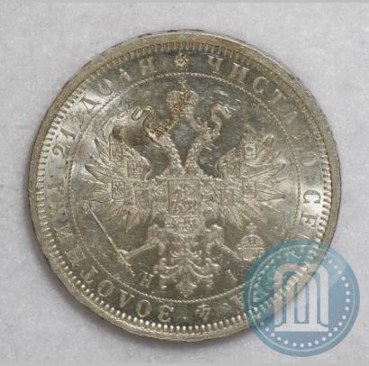 Picture 1 rouble 1877 year СПБ-НІ 