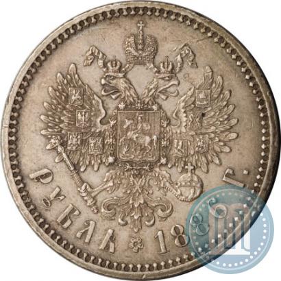 Фото 1 рубль 1886 года (АГ) 
