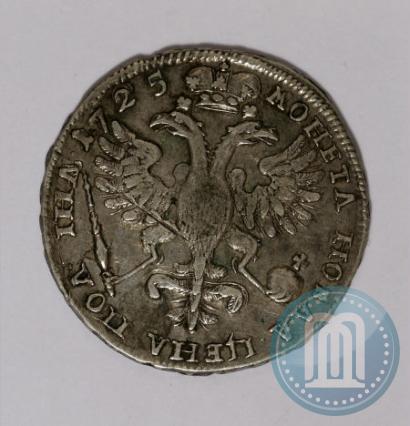 Picture Poltina 1725 year  "Portrait in ancient armour"
