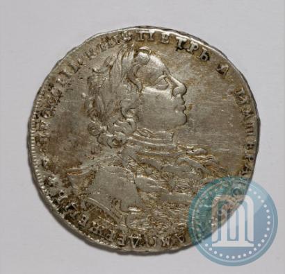 Picture 1 rouble 1723 year OK "Portrait with ermine mantle"