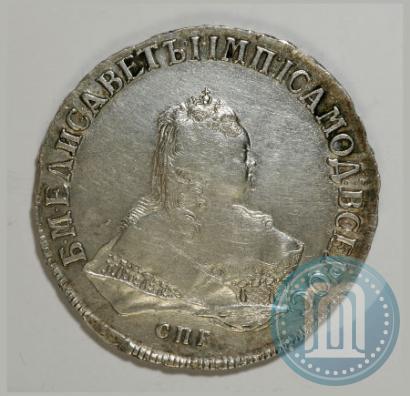 Picture 1 rouble 1751 year СПБ 
