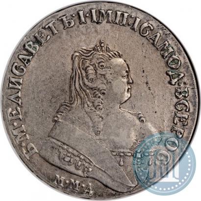 Picture 1 rouble 1751 year ММД-А 