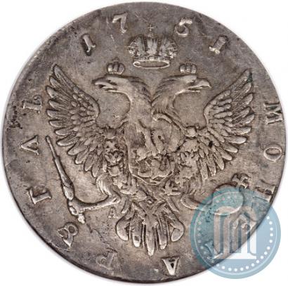 Picture 1 rouble 1751 year ММД-А 