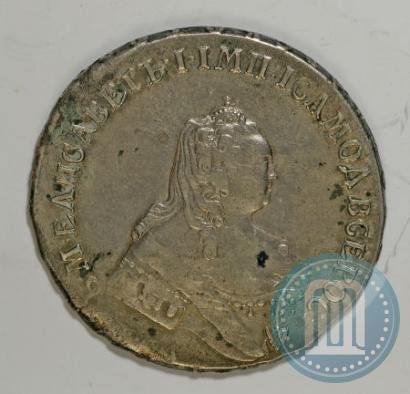 Picture 1 rouble 1754 year ММД-МБ 