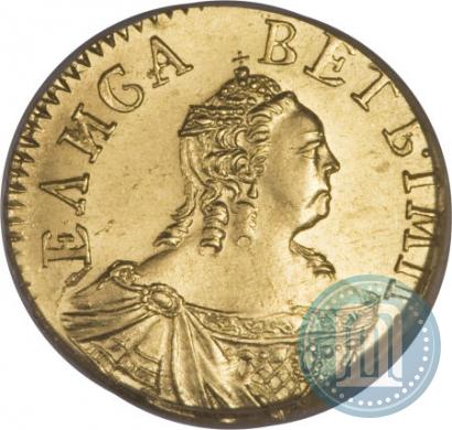Фото Полтина 1756 года  