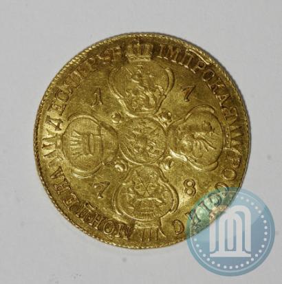 Picture 10 roubles 1778 year СПБ 