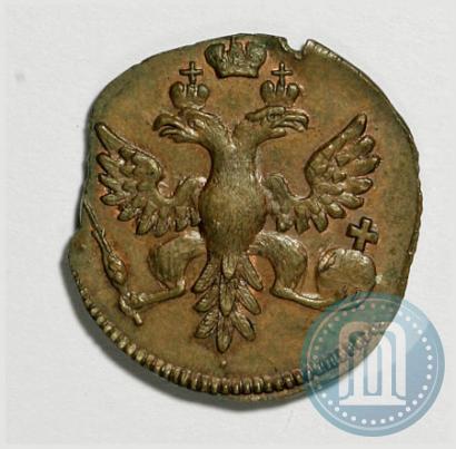 Фото Полушка 1735 года  