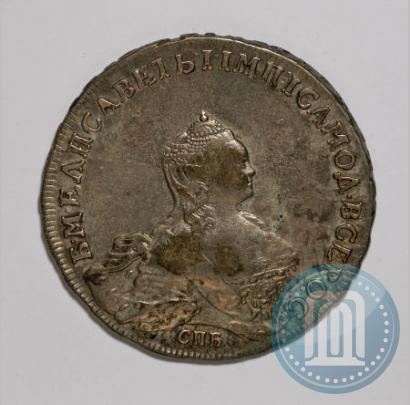 Picture 1 rouble 1755 year СПБ-IМ 