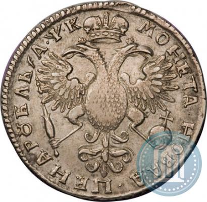 Picture 1 rouble 1720 year OK "Portrait in armour"