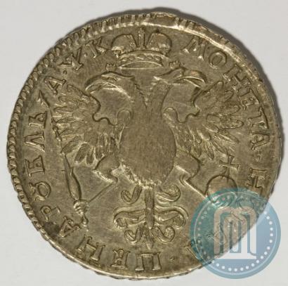 Picture 1 rouble 1720 year OK "Portrait in armour"