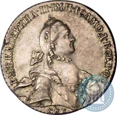 Фото 1 рубль 1764 года СПБ-ЯI 