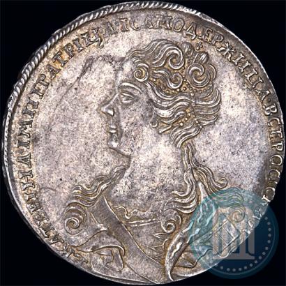 Picture 1 rouble 1726 year  "Moscow type, portrait turned to the left"