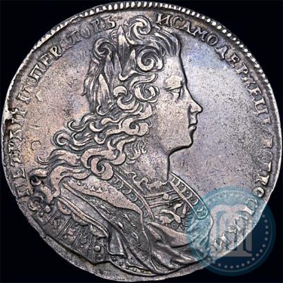 Фото 1 рубль 1728 года  "Тип 1727"
