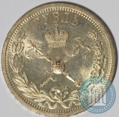 Picture 1 rouble 1896 year (АГ) "On the coronation of the Emperor Nicholas II"